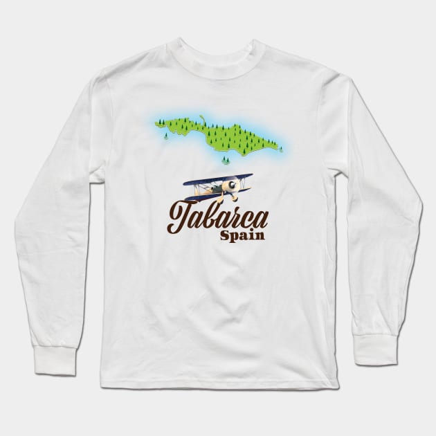 Tabarca Spain Long Sleeve T-Shirt by nickemporium1